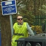 Volunteer marshal at High Legh 10k